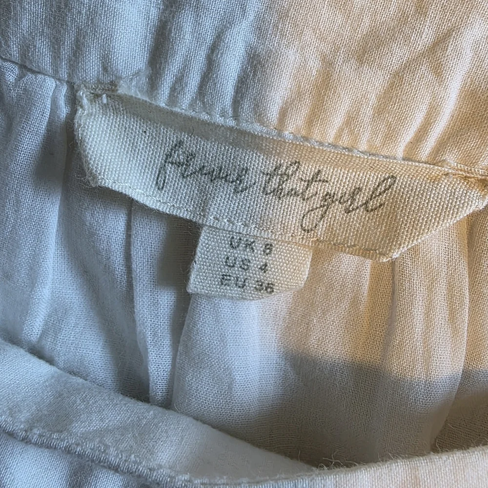 Anthropologie/ Forever That Girl White Skirt - Picture 4 of 8